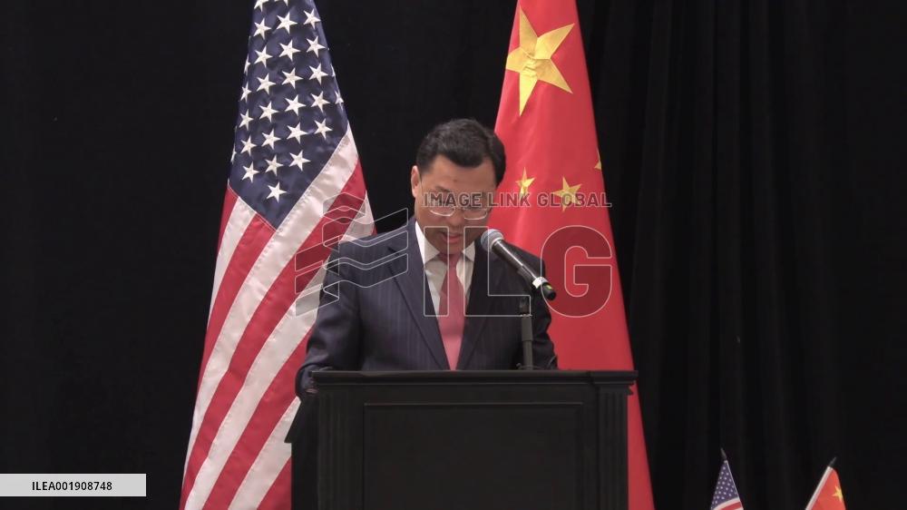 Chinese ambassador urges U.S. to respect spirit of contract, market rules, fair play