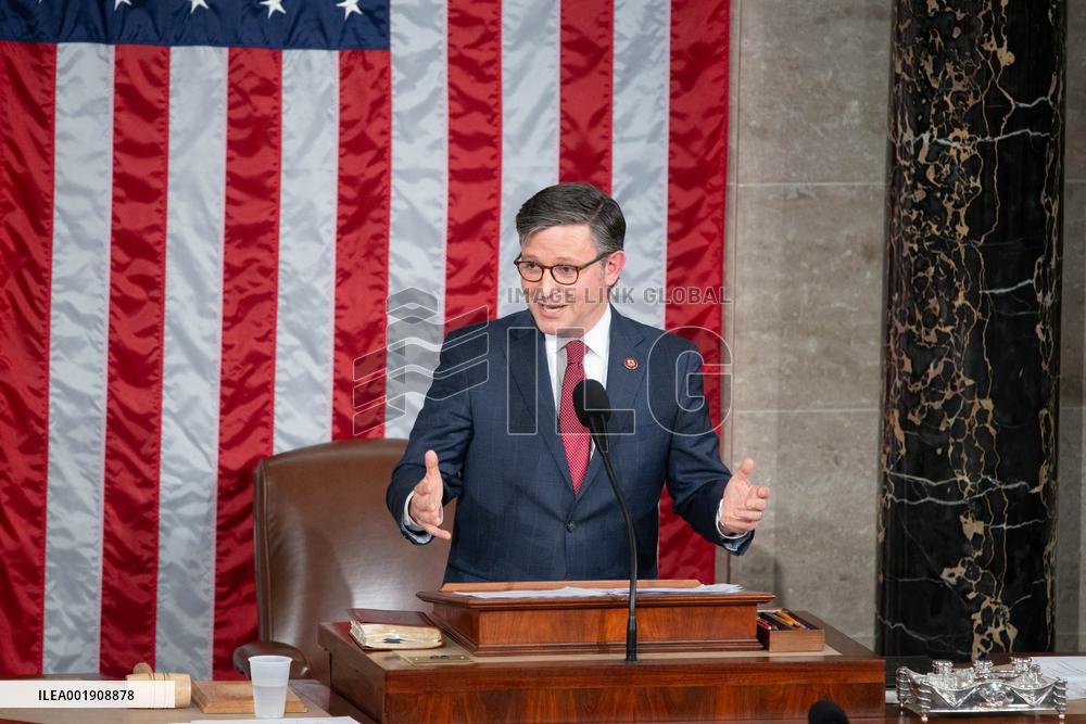 Trump Ally Mike Johnson Elected New House Speaker - Washington