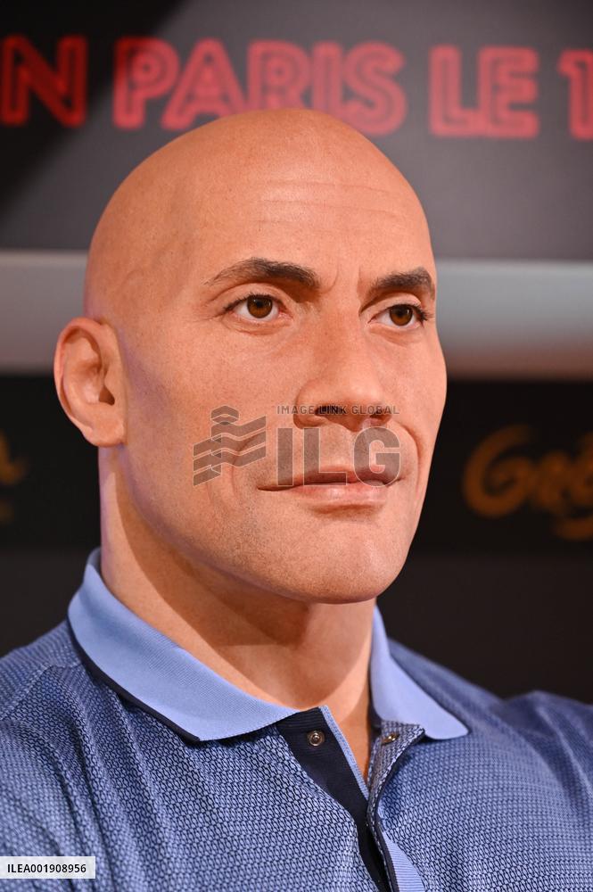 New Dwayne Johnson Wax Figure Unveiled - Paris