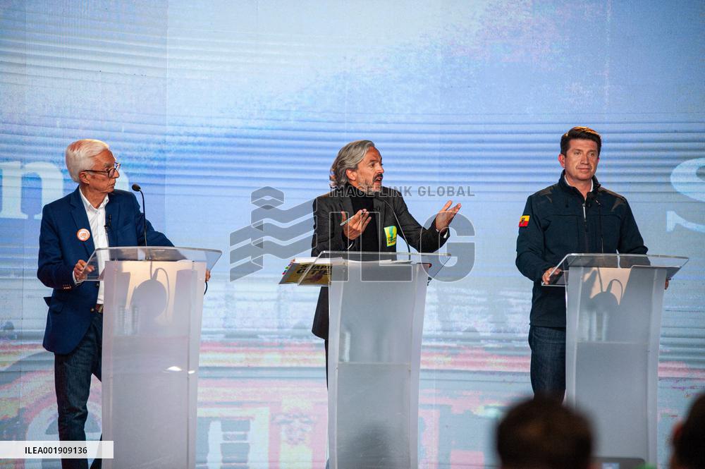 Bogota's Mayor Candidates Last Debate before Elections