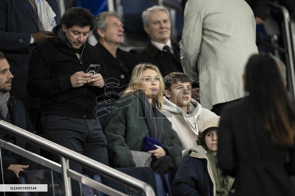 VIPs Attend PSG v AC Milan - Paris