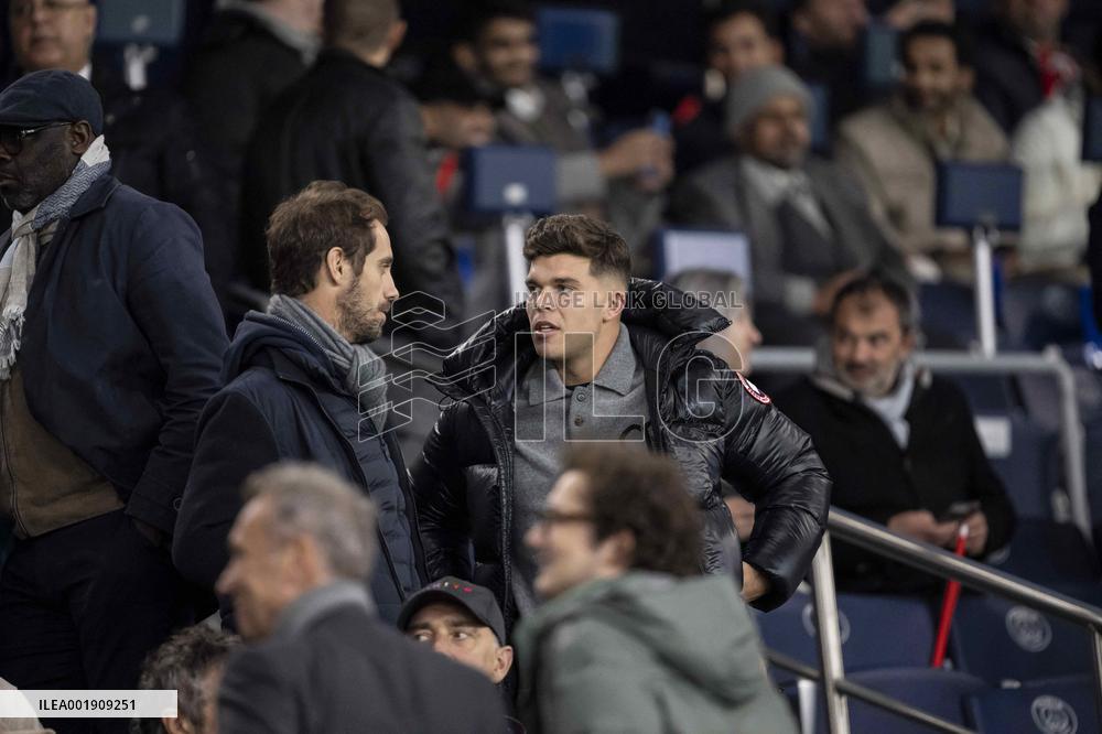 VIPs Attend PSG v AC Milan - Paris