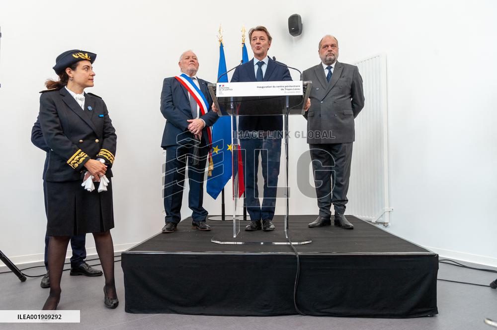 Eric Dupond-Moretti Inaugurates The New Troyes-Lavau Remand Center - Troyes