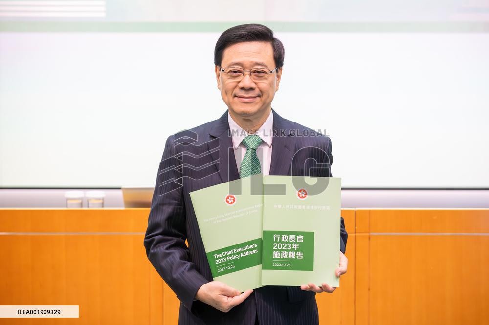 CHINA-HONG KONG-JOHN LEE-POLICY ADDRESS (CN)