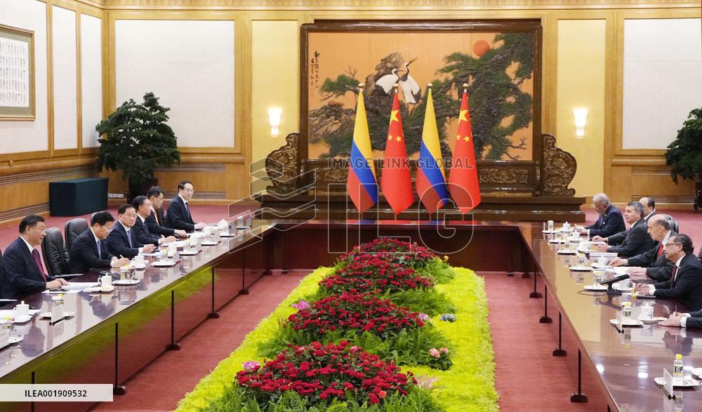 Colombian President Petro in Beijing