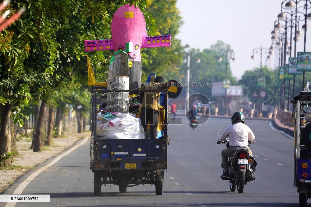 Hindu Festival Of Dussehra - India