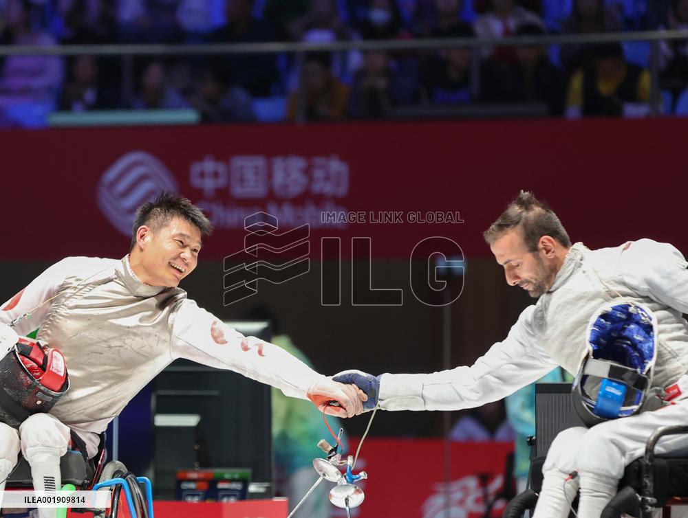 (SP)CHINA-HANGZHOU-ASIAN PARA GAMES-WHEELCHAIR FENCING(CN)