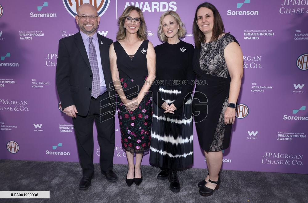 The National Association Of The Deaf's Breakthrough Awards - LA