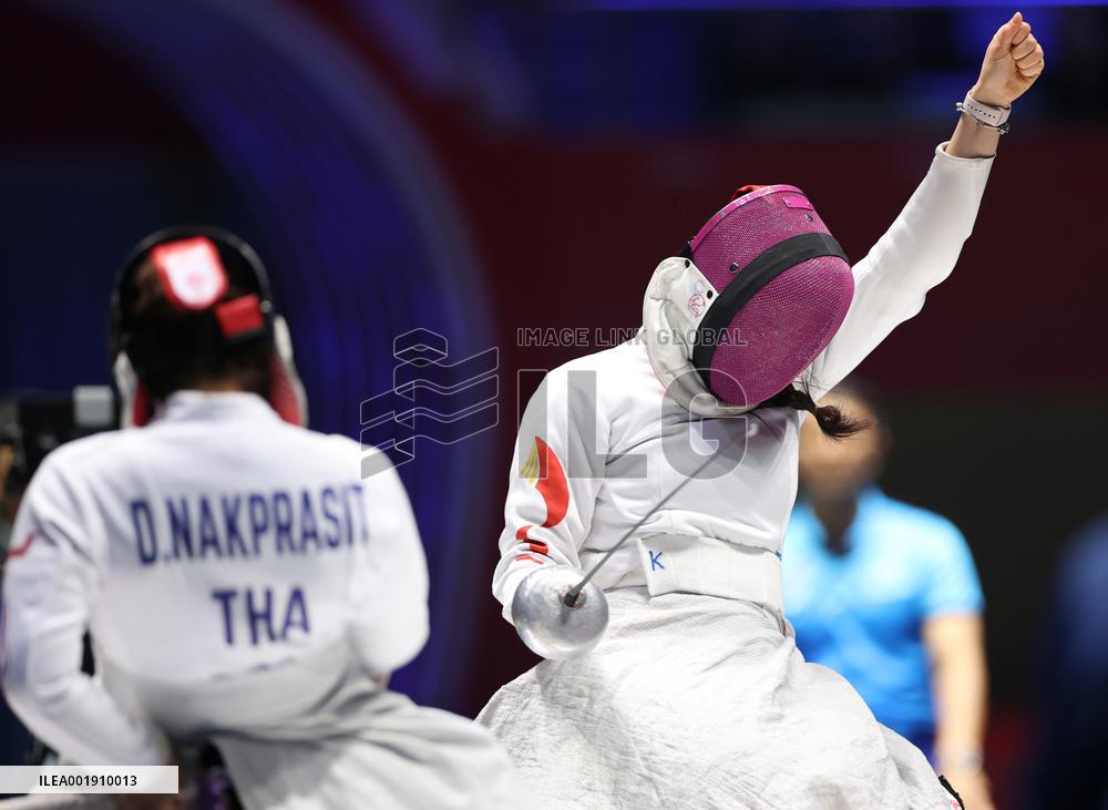 (SP)CHINA-HANGZHOU-ASIAN PARA GAMES-WHEELCHAIR FENCING(CN)