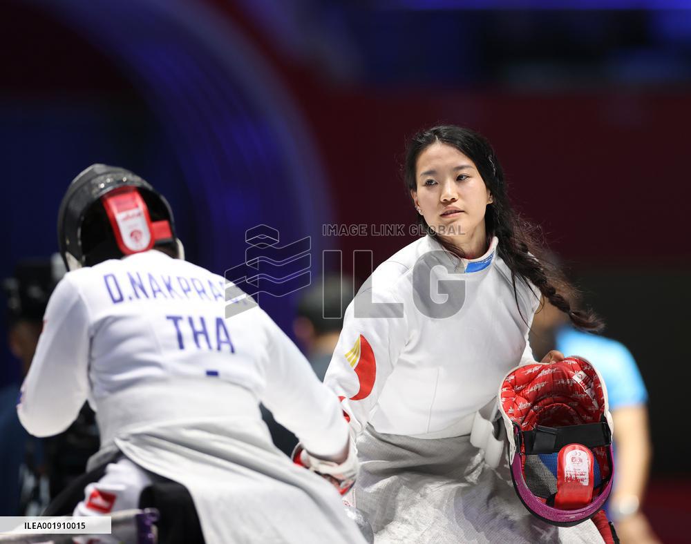 (SP)CHINA-HANGZHOU-ASIAN PARA GAMES-WHEELCHAIR FENCING(CN)
