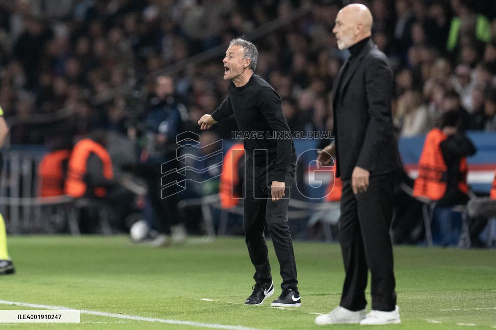 Champions League - PSG v AC MIlan - Paris