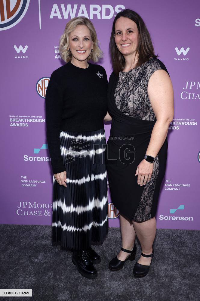 The National Association Of The Deaf's Breakthrough Awards - LA