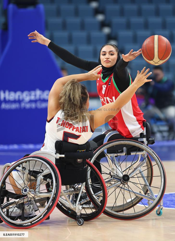 (SP)CHINA-HANGZHOU-ASIAN PARA GAMES-WHEELCHAIR BASKETBALL(CN)