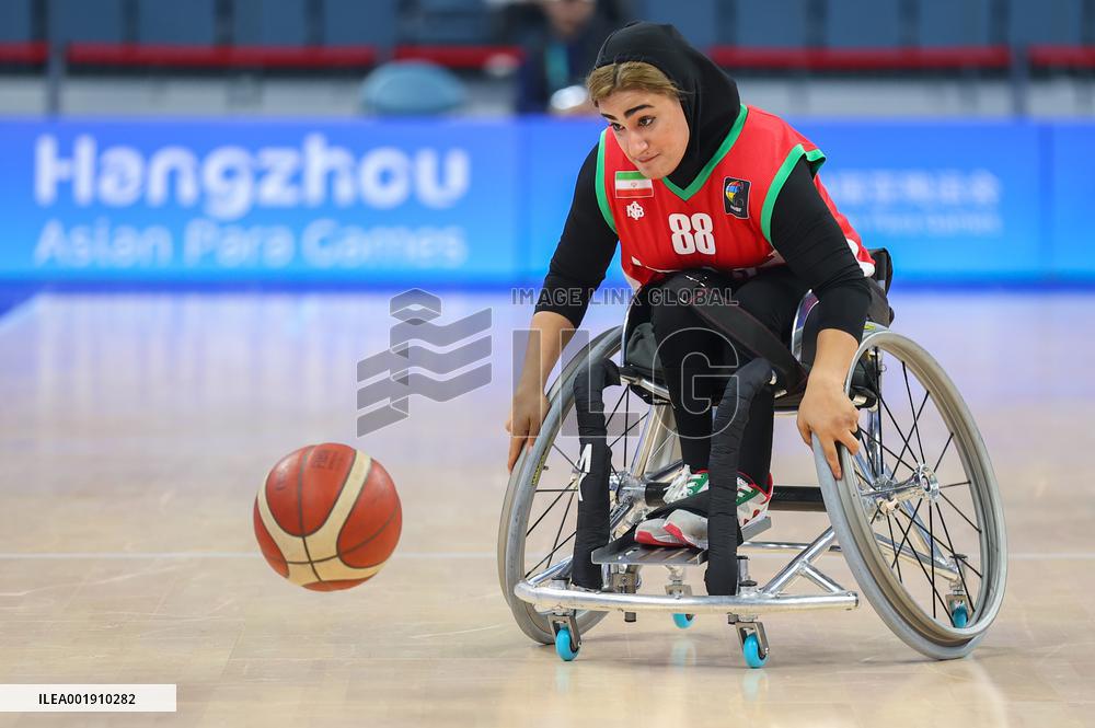 (SP)CHINA-HANGZHOU-ASIAN PARA GAMES-WHEELCHAIR BASKETBALL(CN)