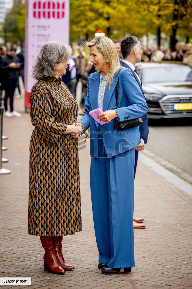 Queen Maxima At Dutch Design Week - Eindhoven