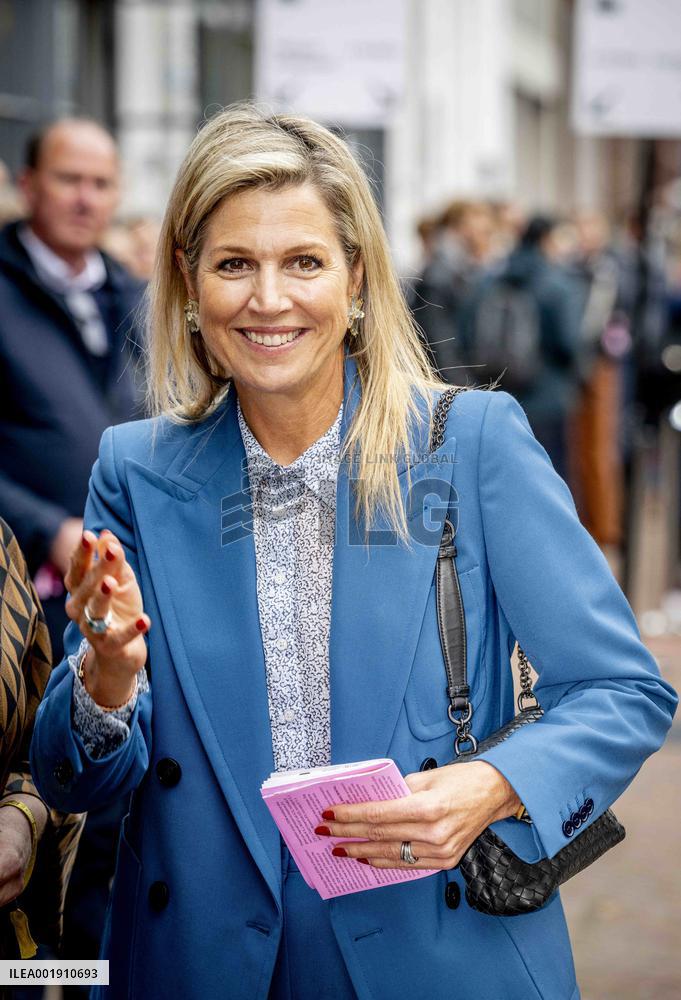 Queen Maxima At Dutch Design Week - Eindhoven