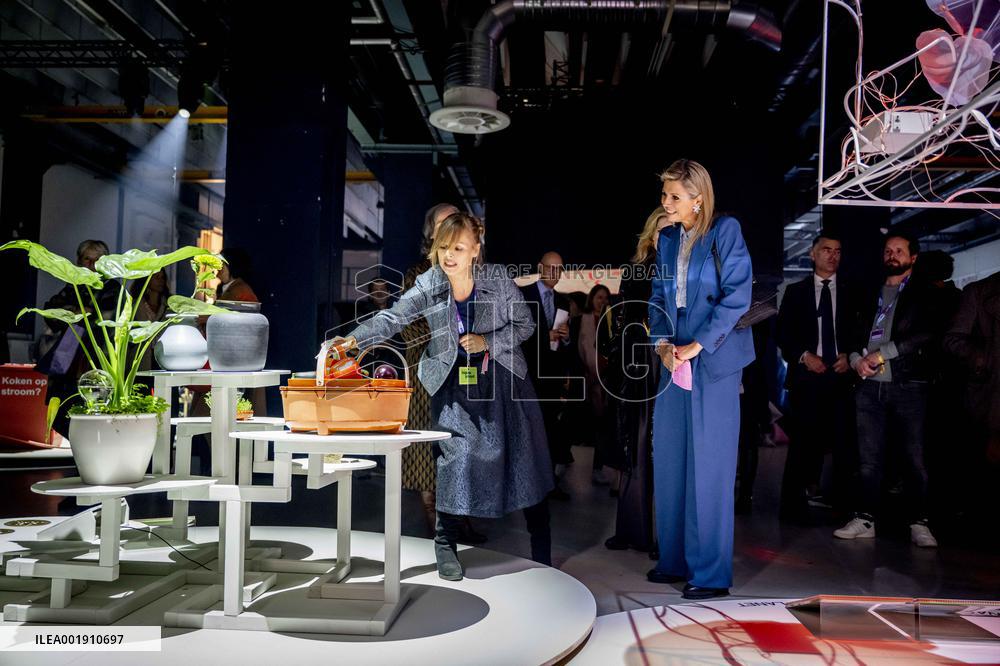 Queen Maxima At Dutch Design Week - Eindhoven