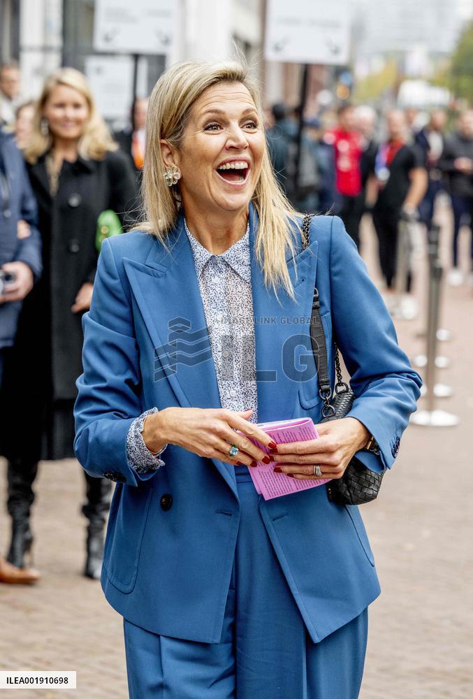 Queen Maxima At Dutch Design Week - Eindhoven