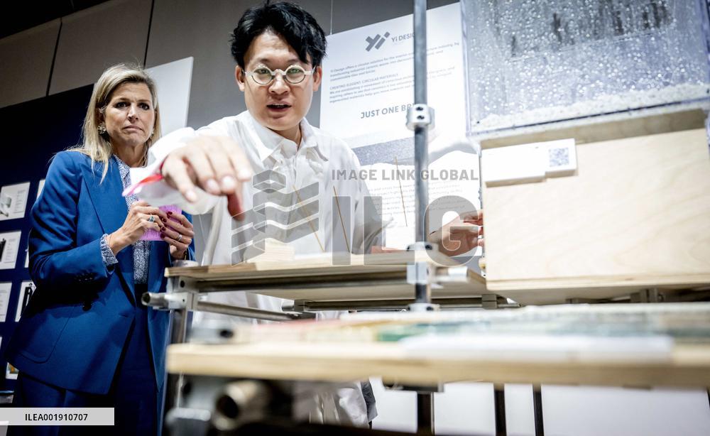 Queen Maxima At Dutch Design Week - Eindhoven