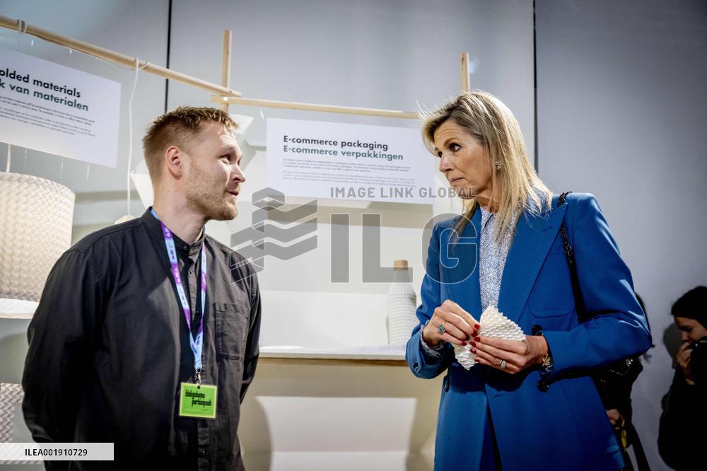 Queen Maxima At Dutch Design Week - Eindhoven