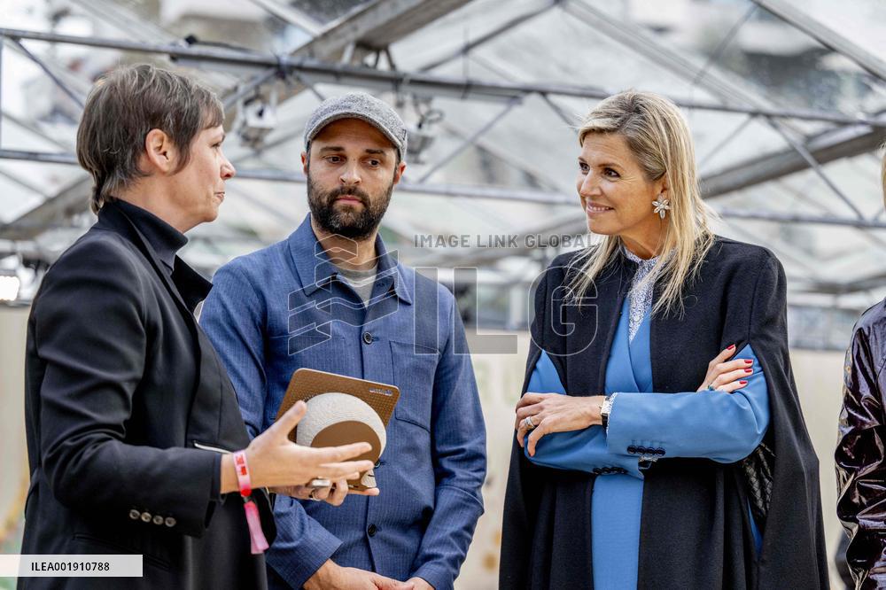 Queen Maxima At Dutch Design Week - Eindhoven