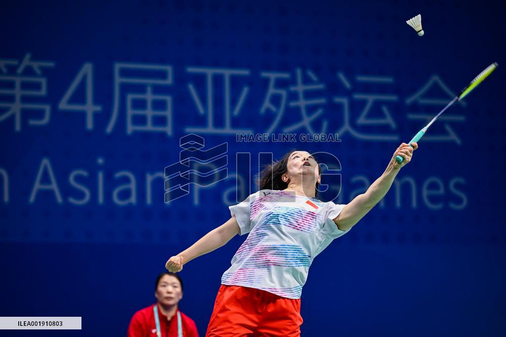 (SP)CHINA-HANGZHOU-ASIAN PARA GAMES-BADMINTON(CN)