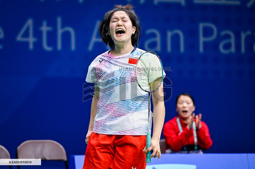 (SP)CHINA-HANGZHOU-ASIAN PARA GAMES-BADMINTON(CN)