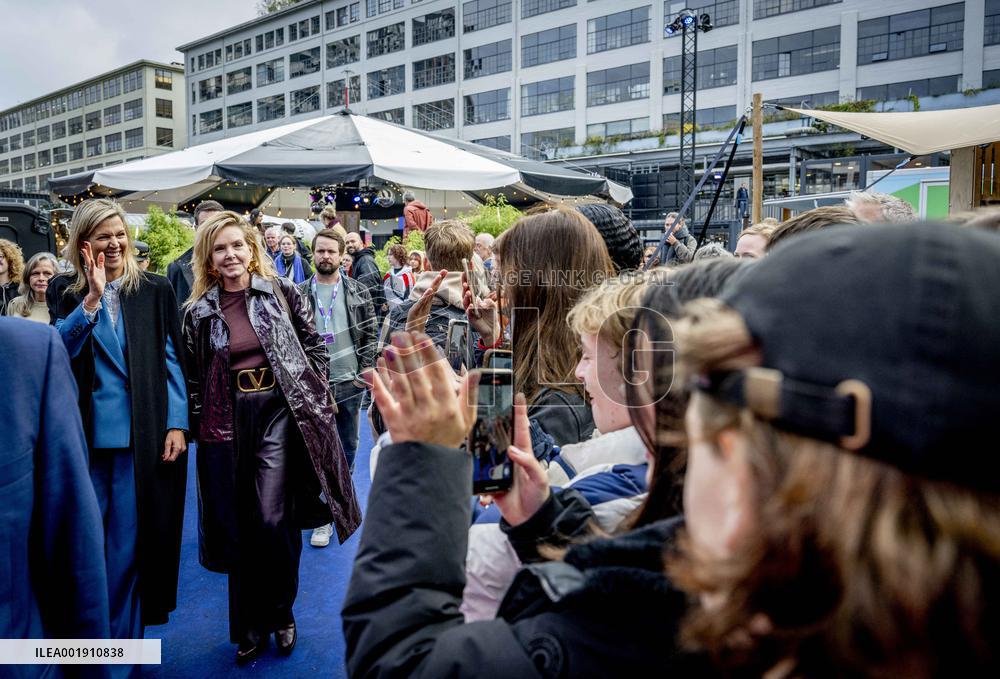 Queen Maxima At Dutch Design Week - Eindhoven
