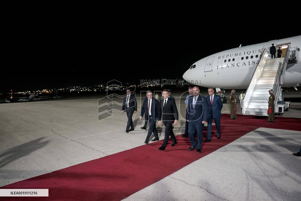 Macron Visits Middle East