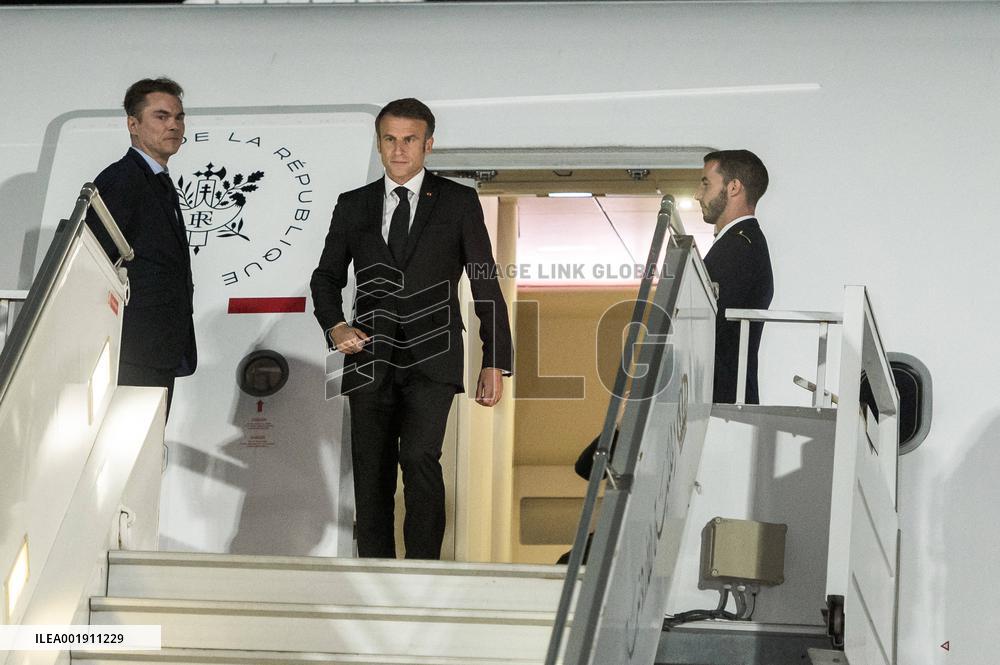 Macron Visits Middle East