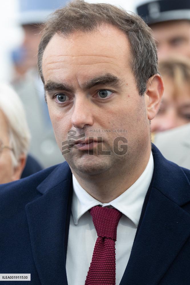 Elisabeth Borne inaugurates the French Army drone school - Chaumont-Semoutiers