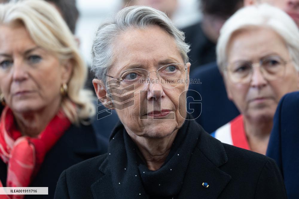 Elisabeth Borne inaugurates the French Army drone school - Chaumont-Semoutiers