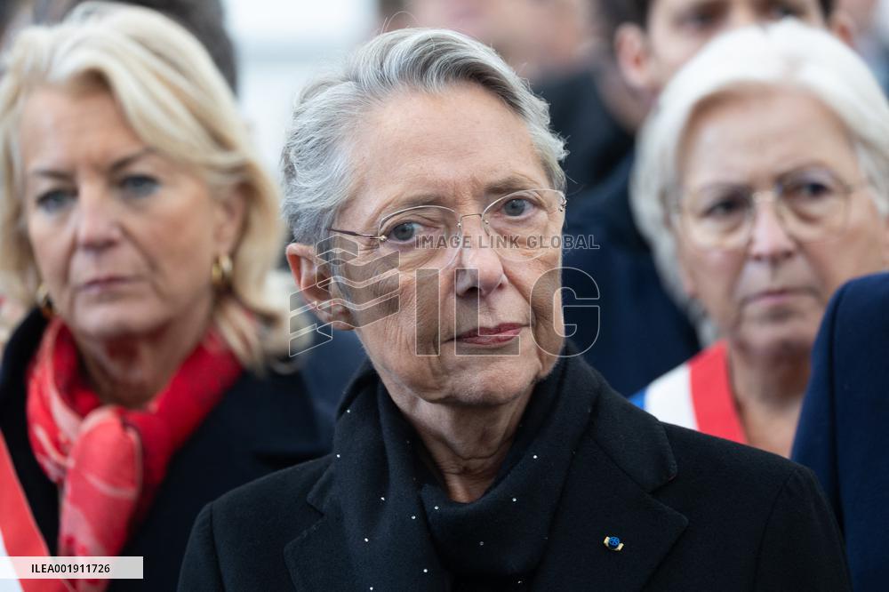 Elisabeth Borne inaugurates the French Army drone school - Chaumont-Semoutiers