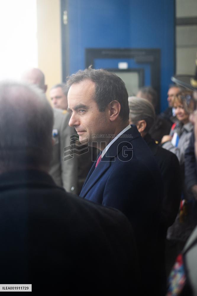 Elisabeth Borne inaugurates the French Army drone school - Chaumont-Semoutiers