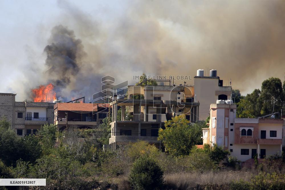 LEBANON-ISRAEL-BORDER-TENSIONS