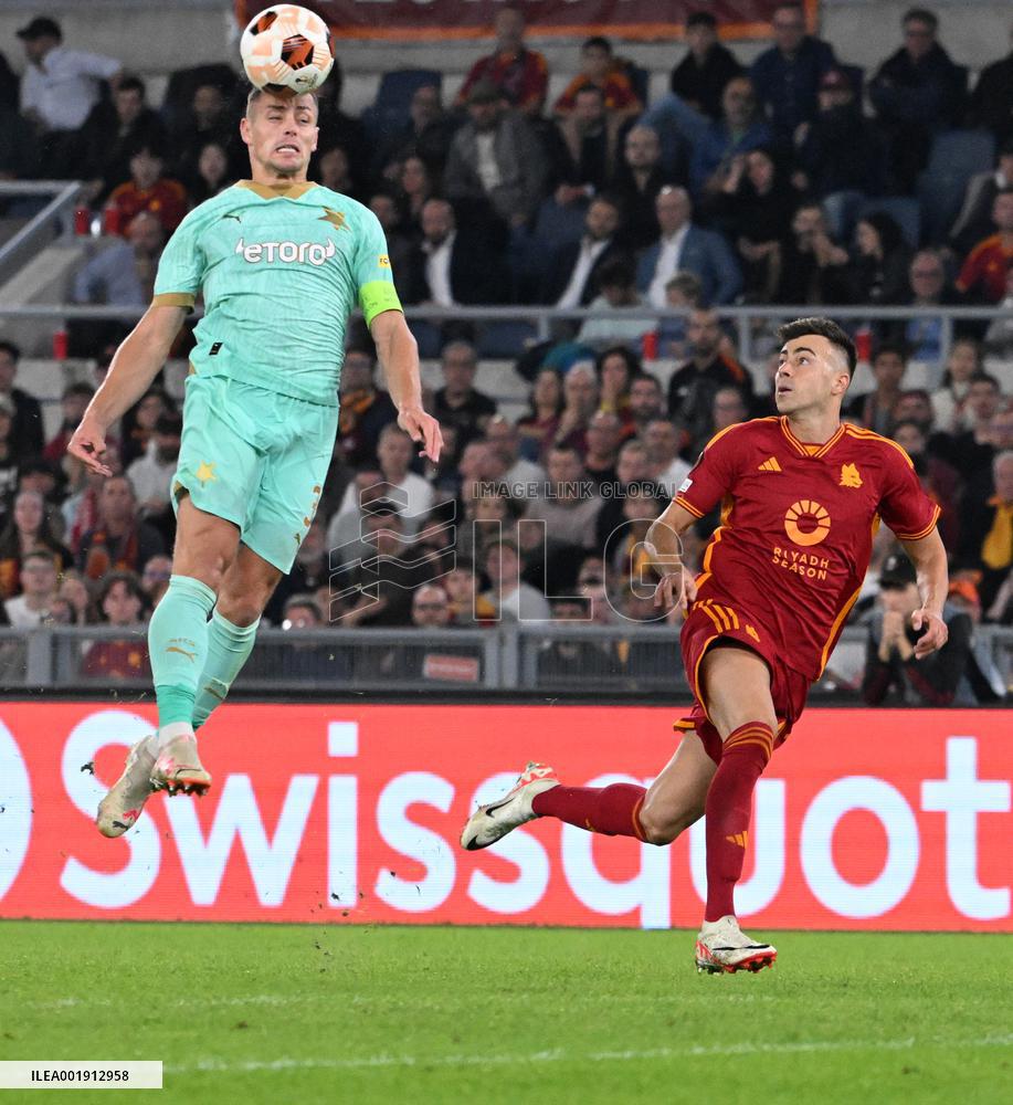 (SP)ITALY-EUROPE LEAGUE-ROMA VS SLAVIA PRAHA
