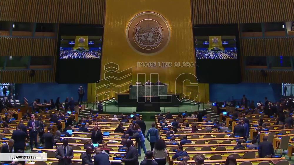 UN General Assembly resumes emergency session on Israeli-Palestinian conflict