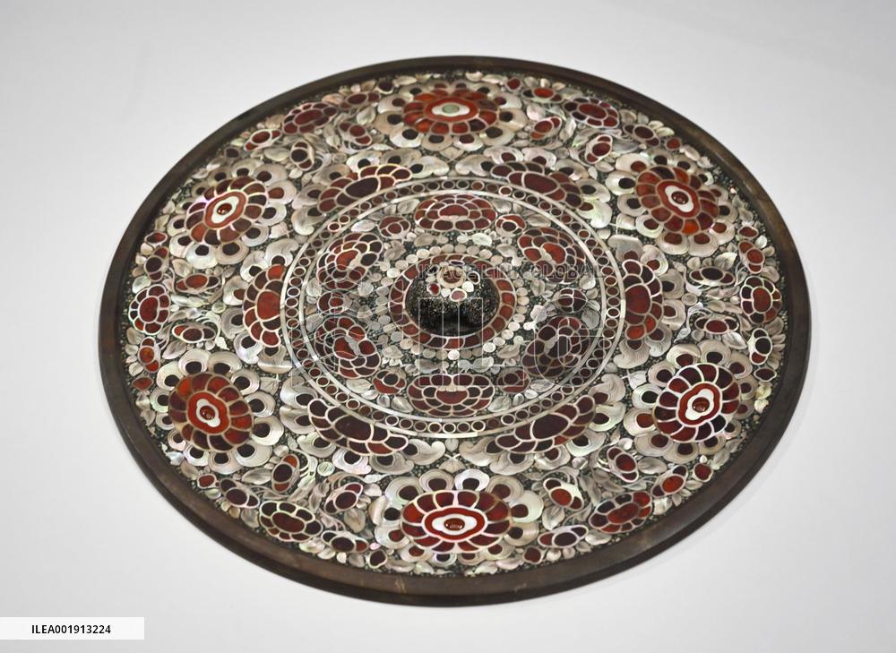 Shosoin treasure house exhibition in Nara