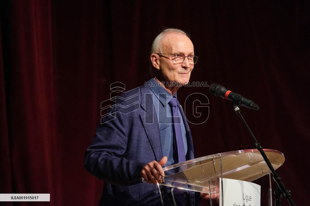 League for Human Rights Meeting - Paris