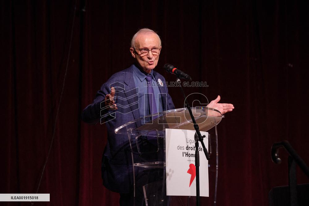 League for Human Rights Meeting - Paris