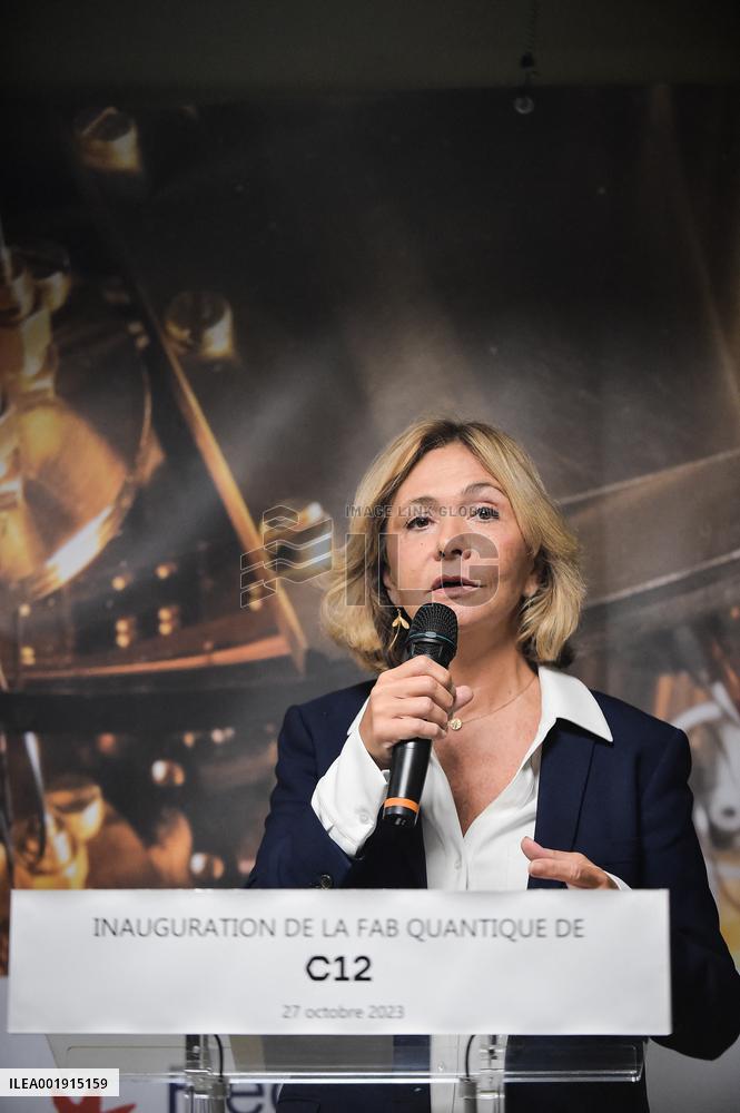New C12 Quantum Electronics Production Line Inauguration - Paris