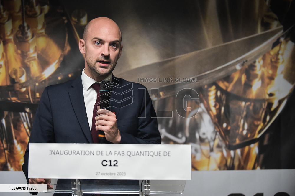 New C12 Quantum Electronics Production Line Inauguration - Paris