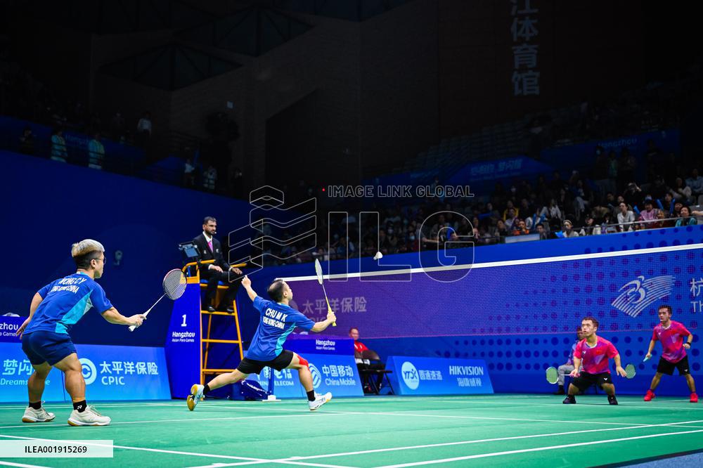 (SP)CHINA-HANGZHOU-ASIAN PARA GAMES-BADMINTON (CN)