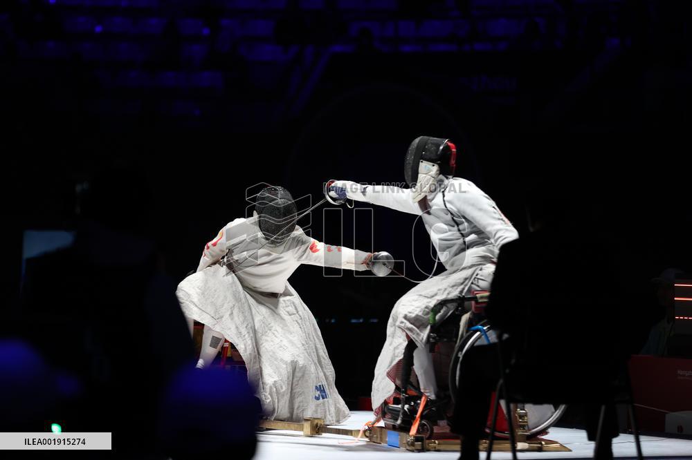 (SP)CHINA-HANGZHOU-ASIAN PARA GAMES-WHEELCHAIR FENCING (CN)