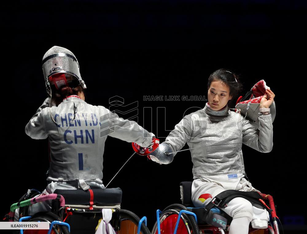 (SP)CHINA-HANGZHOU-ASIAN PARA GAMES-WHEELCHAIR FENCING (CN)
