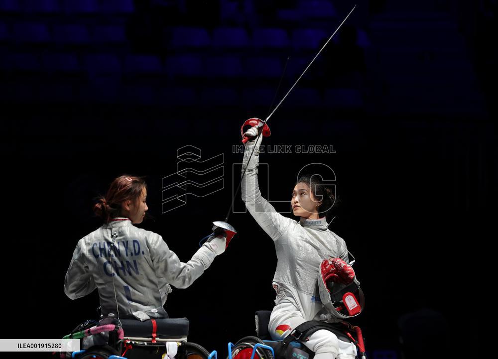 (SP)CHINA-HANGZHOU-ASIAN PARA GAMES-WHEELCHAIR FENCING (CN)