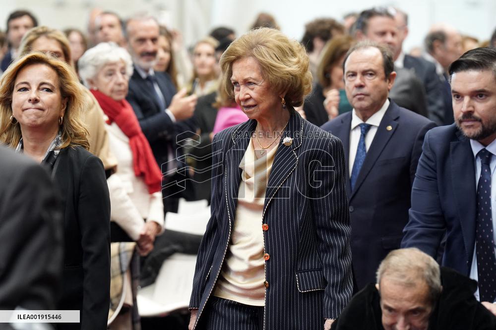 Queen Sofia Presides A Camilo Jose Cela University Ceremony - Madrid