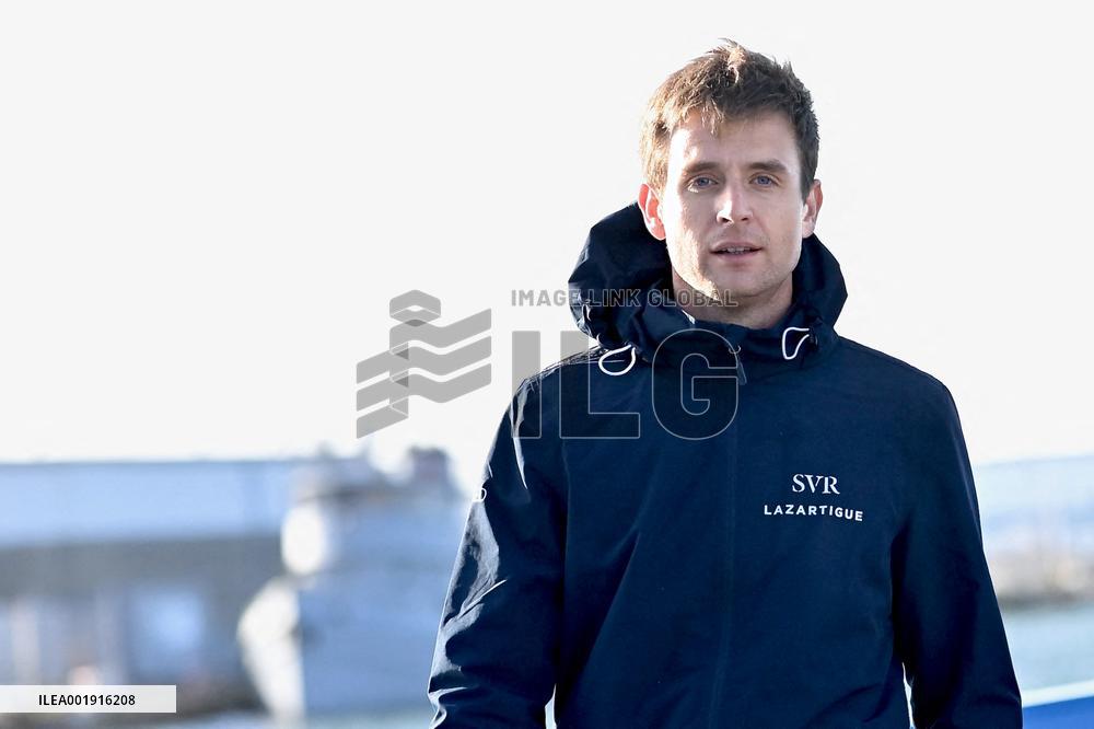 Francois Gabart And Tom Laperche Before Jacques Vabre Race - Le Havre