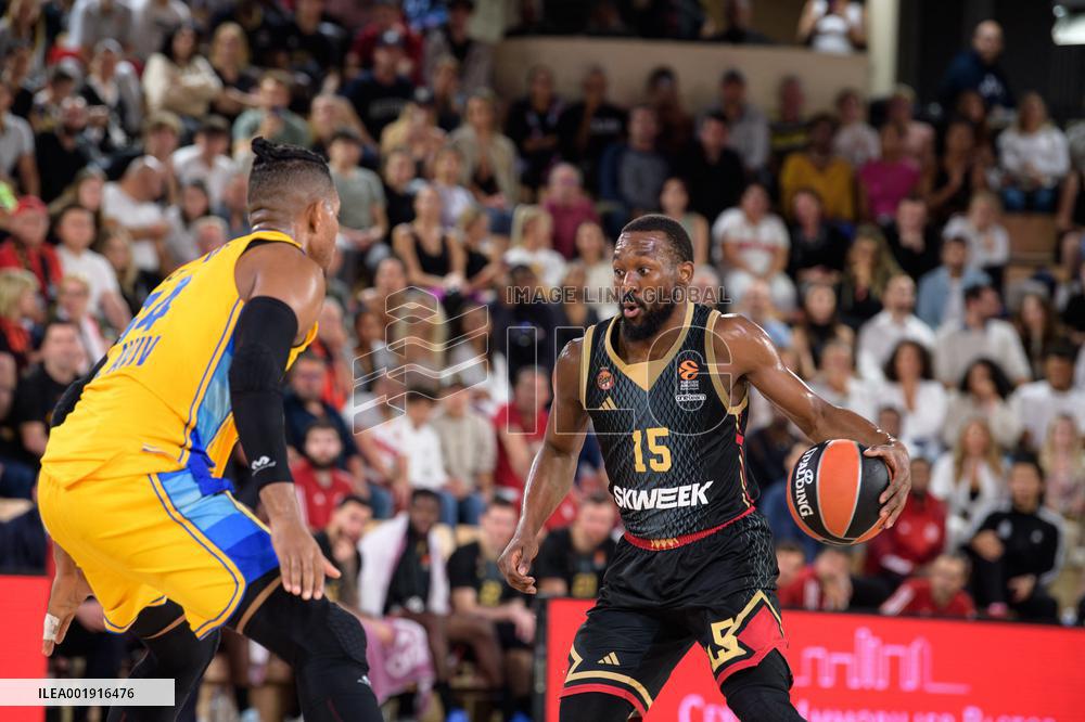 Basket - AS Monaco v Maccabi Tel Aviv - Monte Carlo