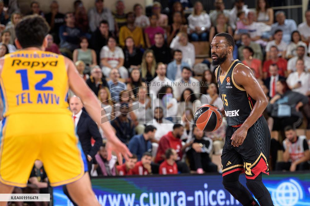 Basket - AS Monaco v Maccabi Tel Aviv - Monte Carlo
